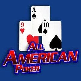 Official Table Games logo: All American Poker by RTG (Reel Time Gaming) at Cowboy Spin Casino