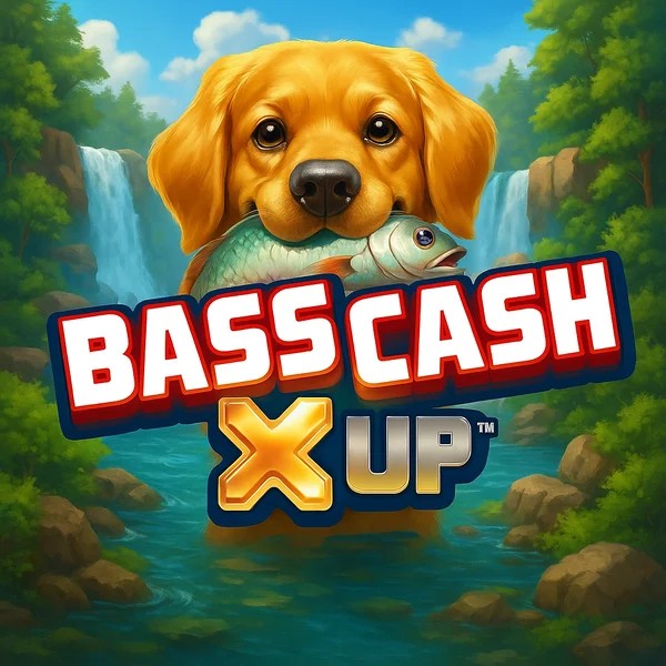 Try Bass Cash X UP slot by Alchemy Gaming on cowboy-spincasino.eu.com – logo image