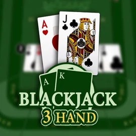 Blackjack 3H (Habanero) slot visual from Habanero available on cowboy-spincasino.eu.com