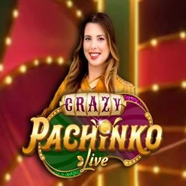 Crazy Pachinko logo by Evolution Cowboy Spin Casino