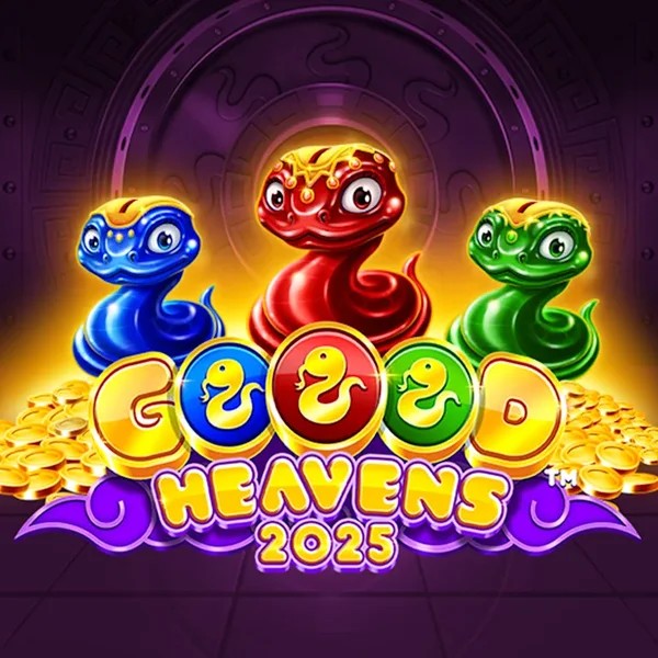 Enjoy Goood Heavens by Rarestone Gaming – logo hosted on cowboy-spincasino.eu.com