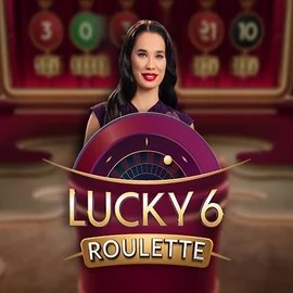 Lucky 6 Roulette game by Pragmatic Play – logo hosted on Cowboy Spin Casino