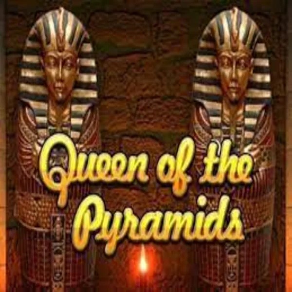 Queen of the Pyramids by Playtech, showcased at cowboy-spincasino.eu.com – game logo