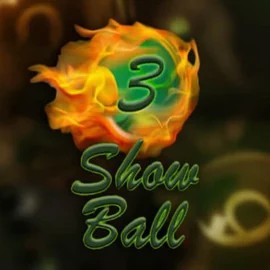 Show Ball 3 online game logo by Vibra Gaming on cowboy-spincasino.eu.com