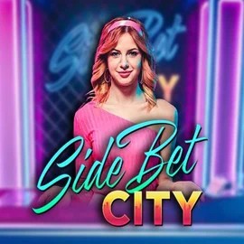 Side Bet City by Evolution, showcased at cowboy-spincasino.eu.com – game logo